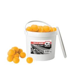 SEAU DE 90 BALLES BLANCHES DE TENNIS DE TABLE Tremblay