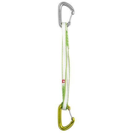 Karabijnhaak en snelkoppelingsset Ocun Kestrel St-Sling Dyn green