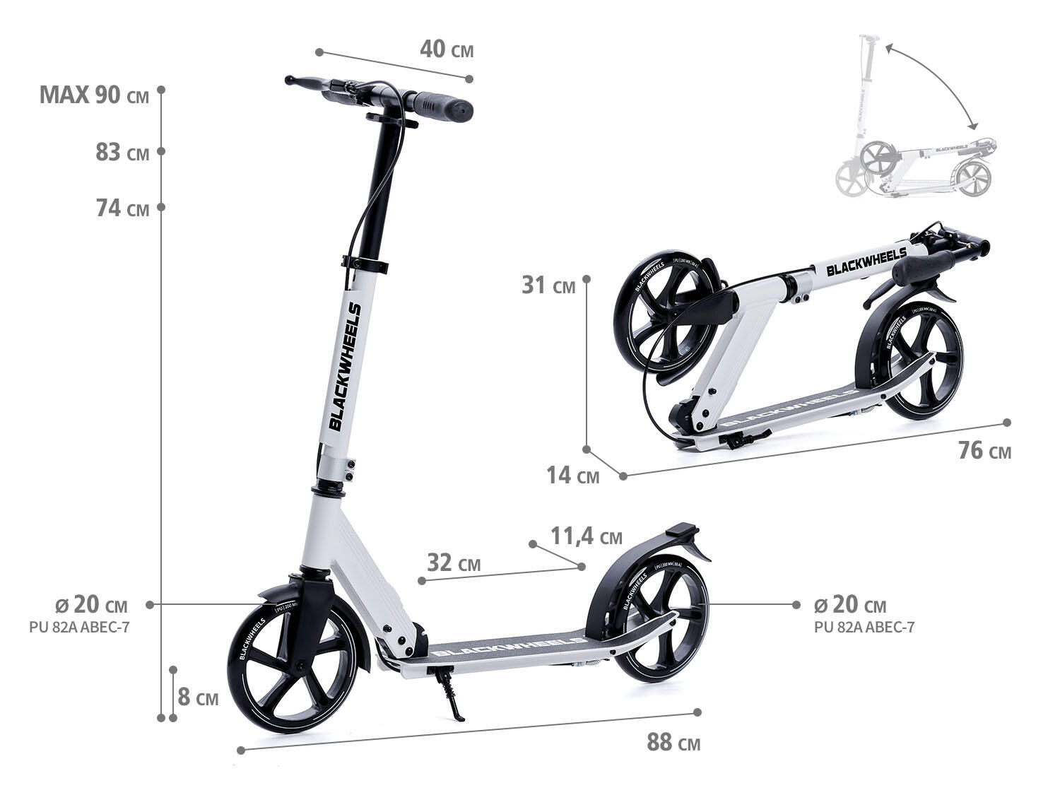 Second Life - Hulajnoga Blackwheels Orio - stan dobry 3/7