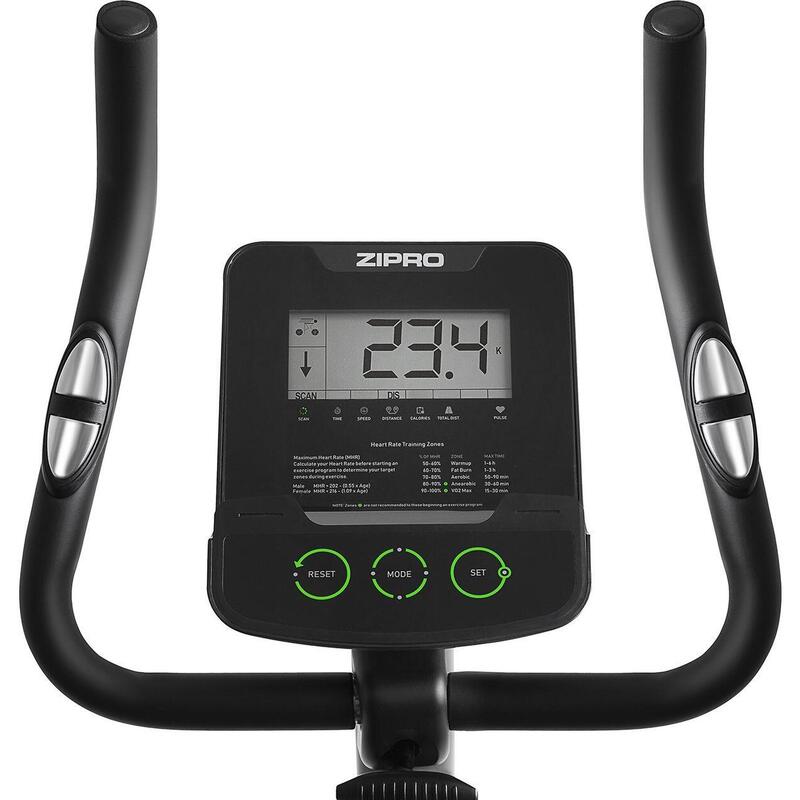 Bicicleta Estática magnética Zipro Nitro 8 níveis de resistência para cardio
