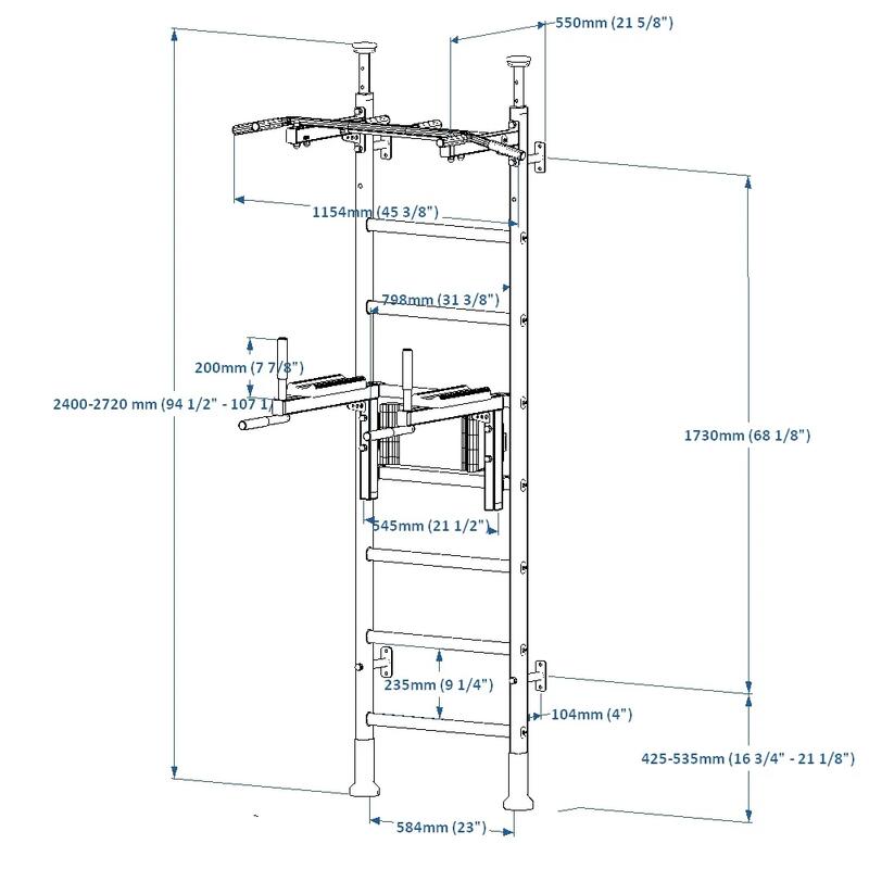 Espaldera multifuncional BenchK 522B