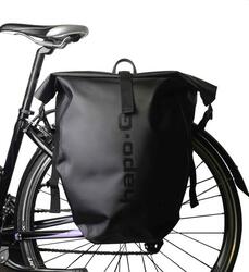 Sacoche velo porte bagage 20 L Noir - Vélo électrique, VTT, VTC, vélo de ville