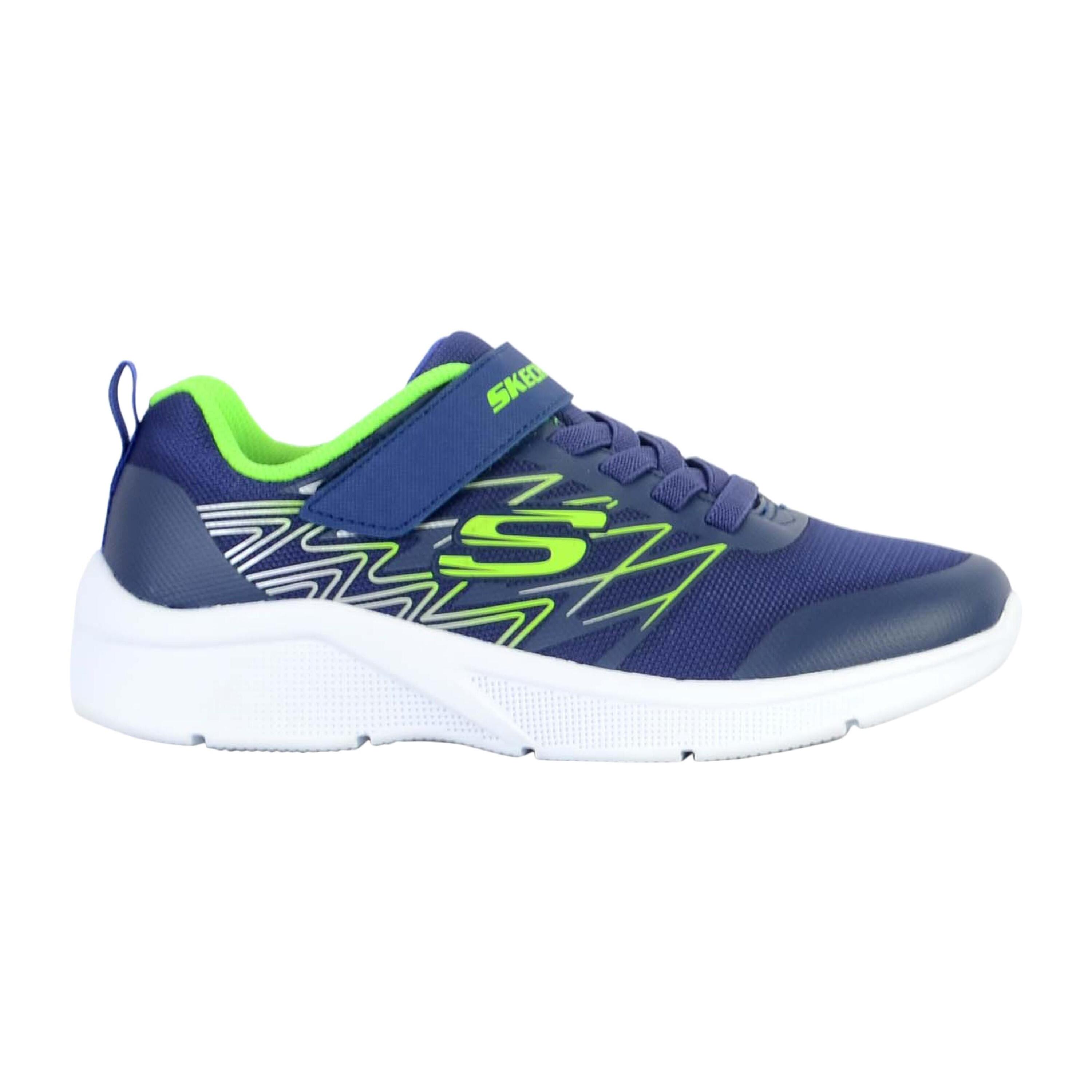 Trainers Child Skechers Microspec Texlor Navy Blue 2/5
