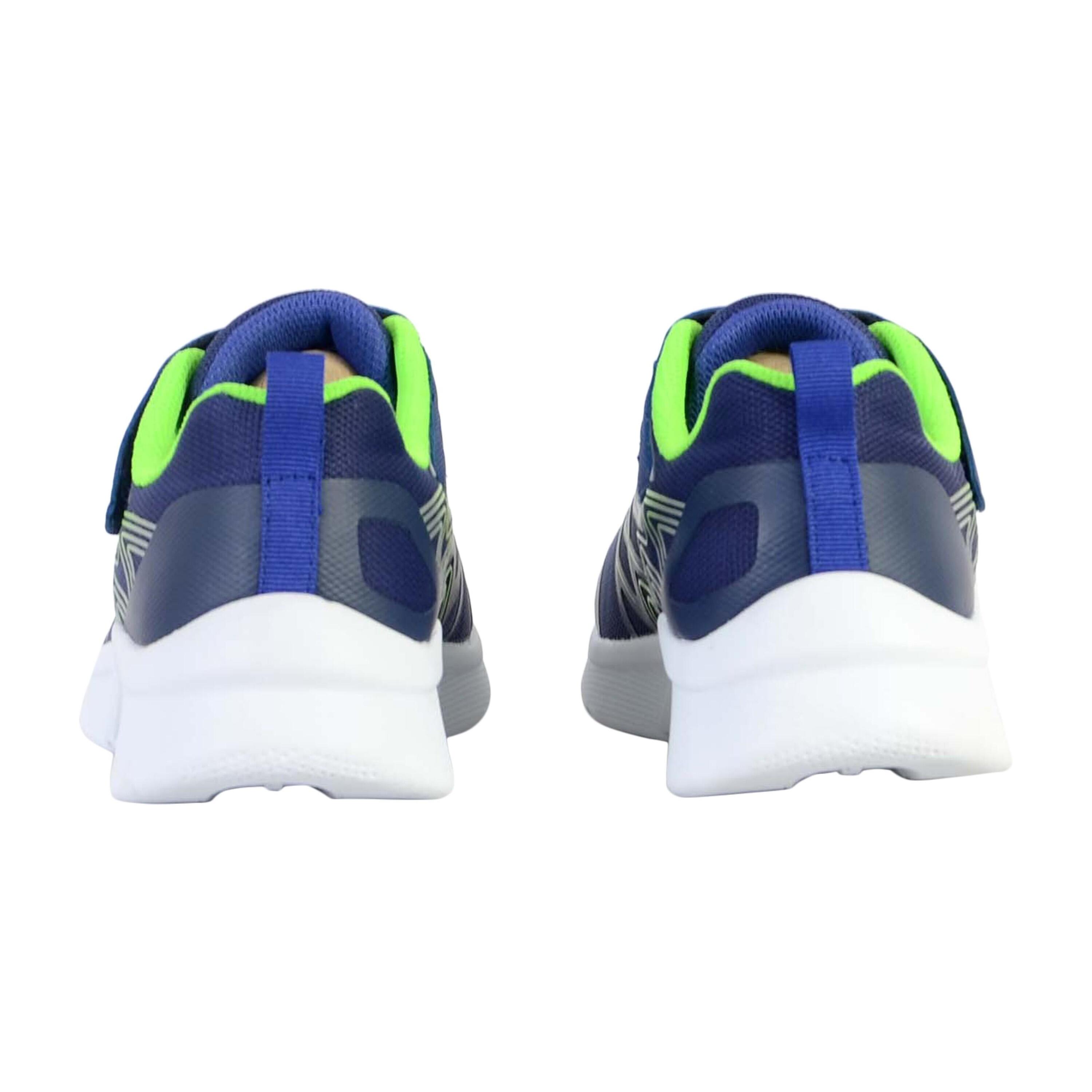 Trainers Child Skechers Microspec Texlor Navy Blue 4/5