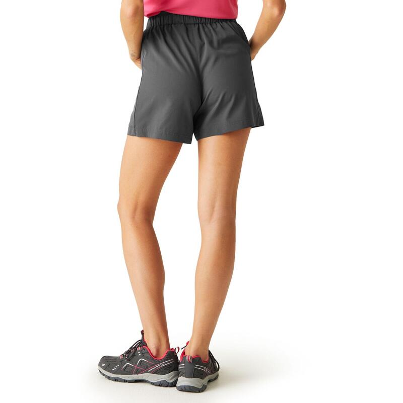 Pantalon Deporte Mujer - REGATTA Travel Short - Seal Grey