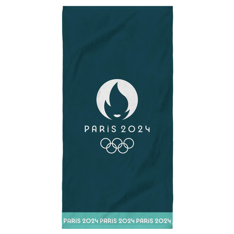 Serviette de bain 75x150 cm 100% coton Jeux Olympiques - Oly Jeux