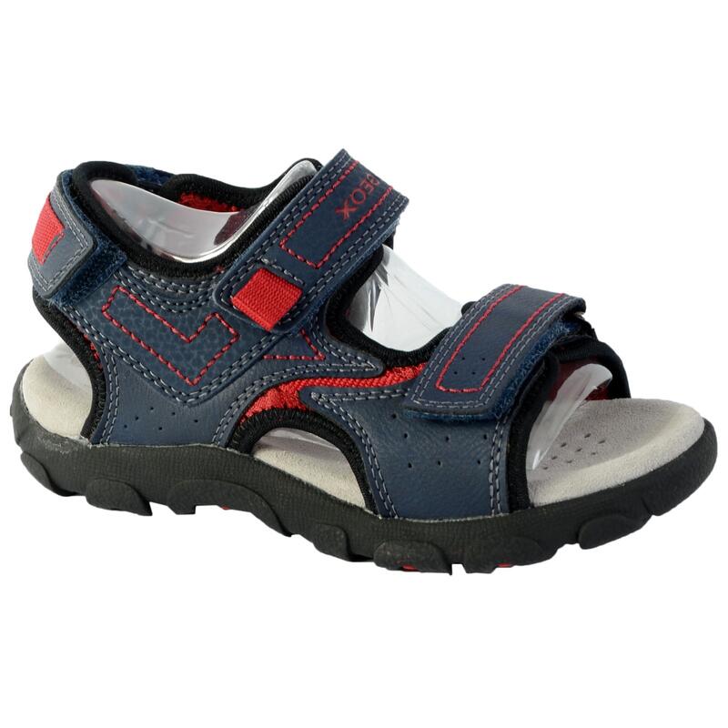 Sandalias Niño Geox Jr Sandal Strada Azul