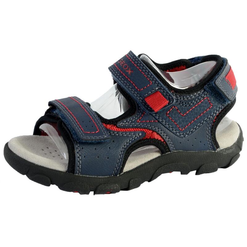 Sandalias Niño Geox Jr Sandal Strada Azul