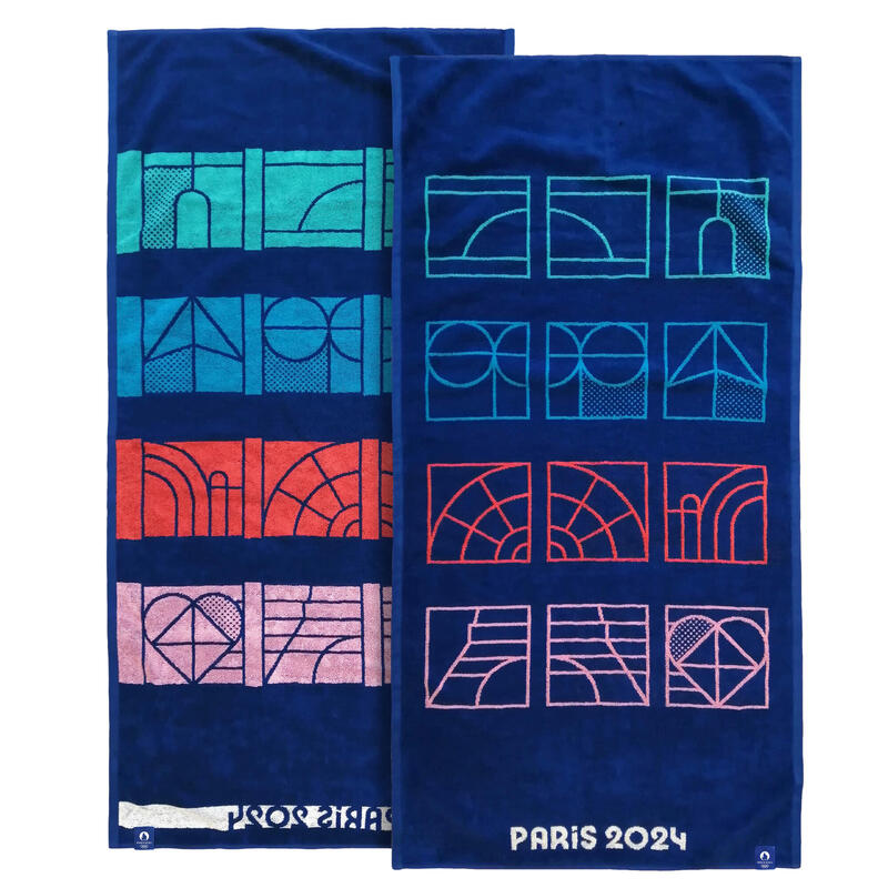 Drap de bain 70x140 cm coton Jeux Olympiques - Oly Filaire