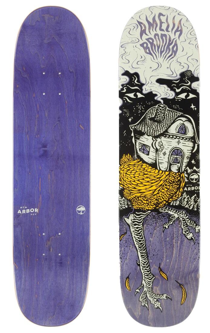 ARBOR Amelia Brodka - Baba Yaga - Skateboard Deck