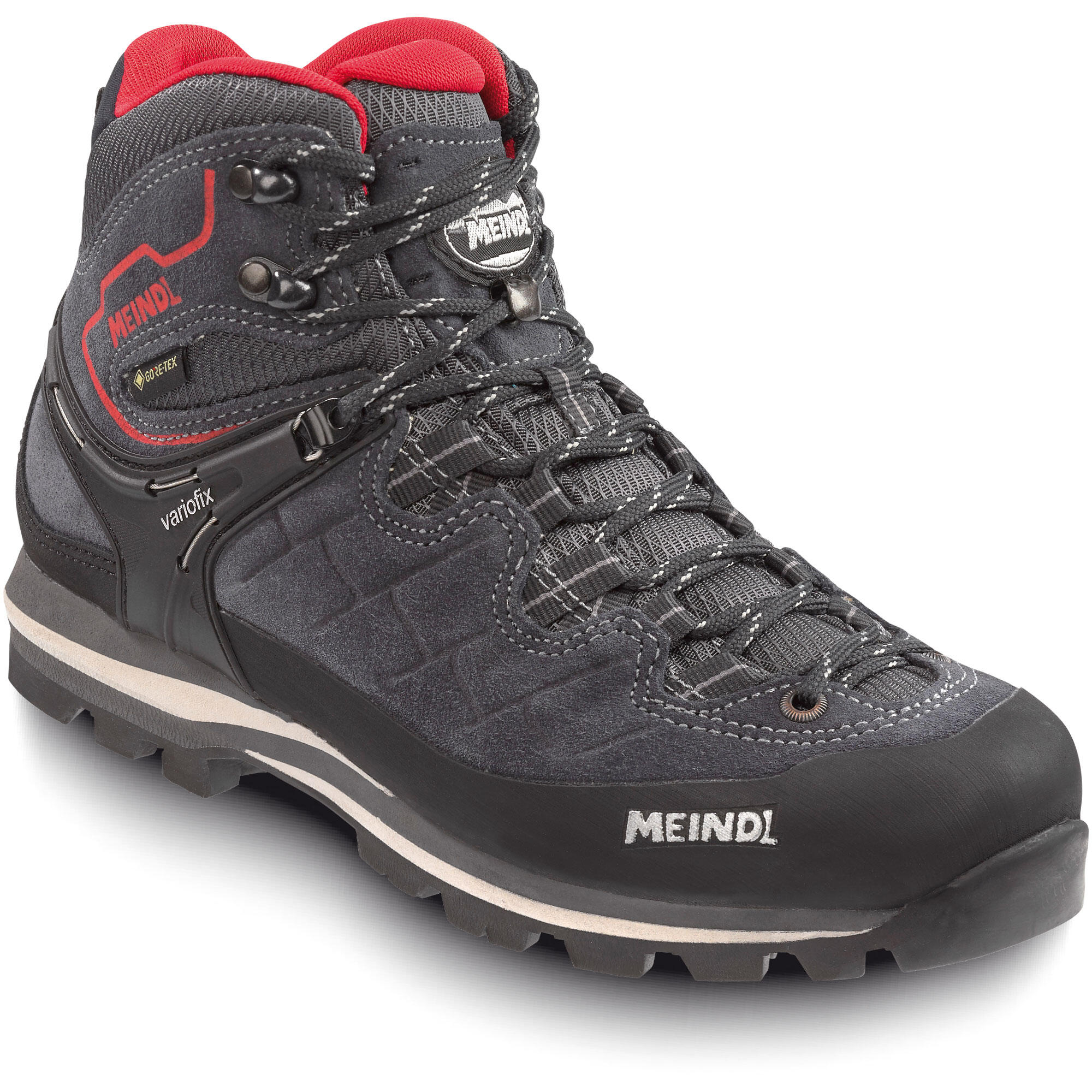 MEINDL Damen trekking Schuh Meindl Litepeak Gtx Grau Rot
