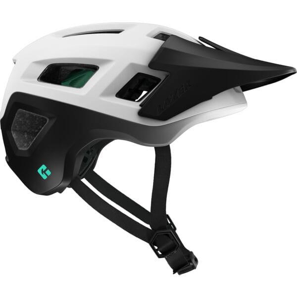 Lazer Coyote KinetiCore Cycle Helmet Matt White Black 1/4