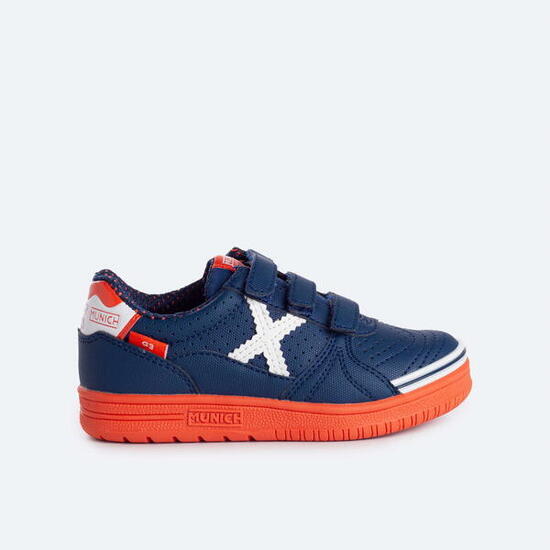 Zapatilla de fútbol sala MUNICH G-3 para niño/a azul