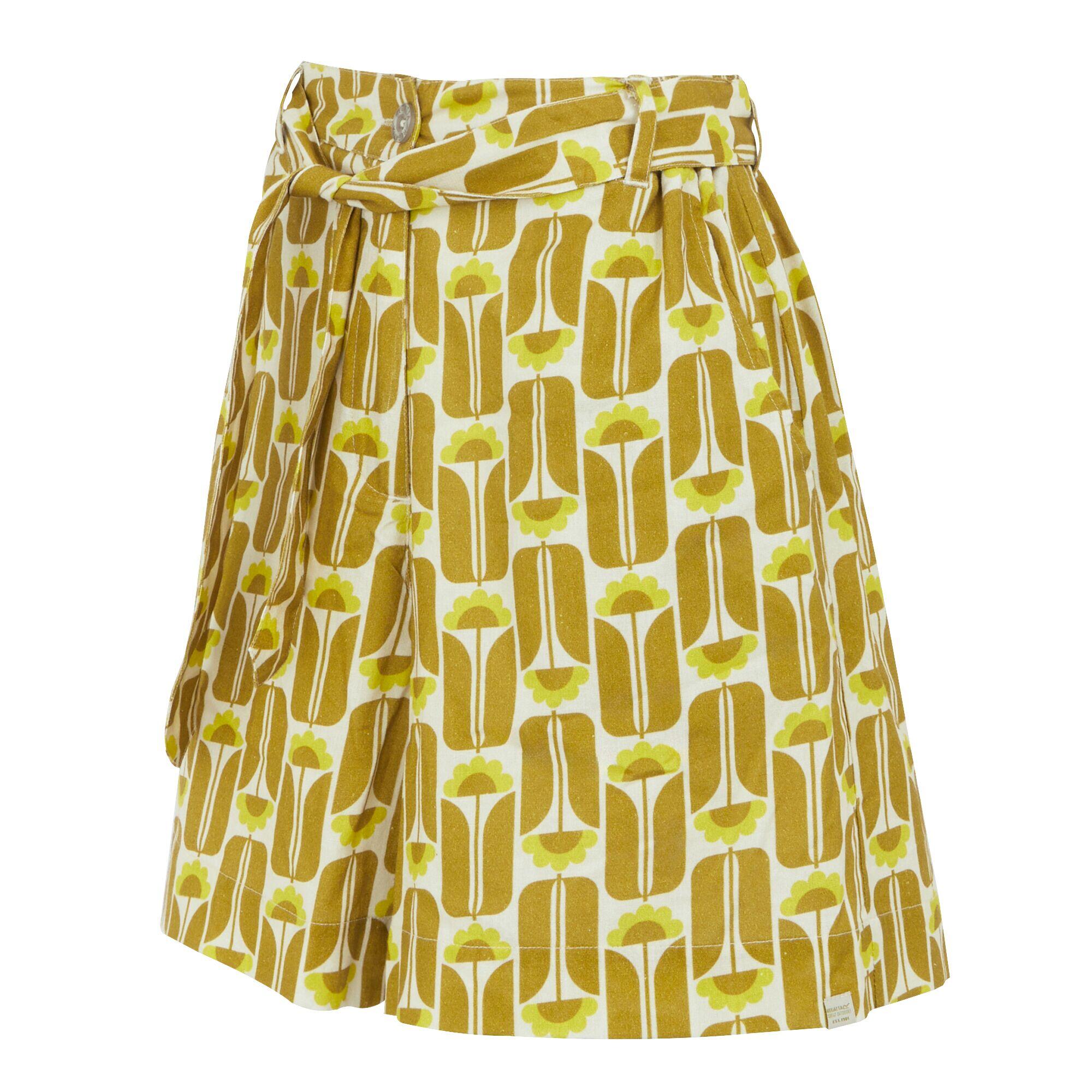 Womens/Ladies Orla Kiely Summer II Tall Flowers Shorts (Yellow) 3/5