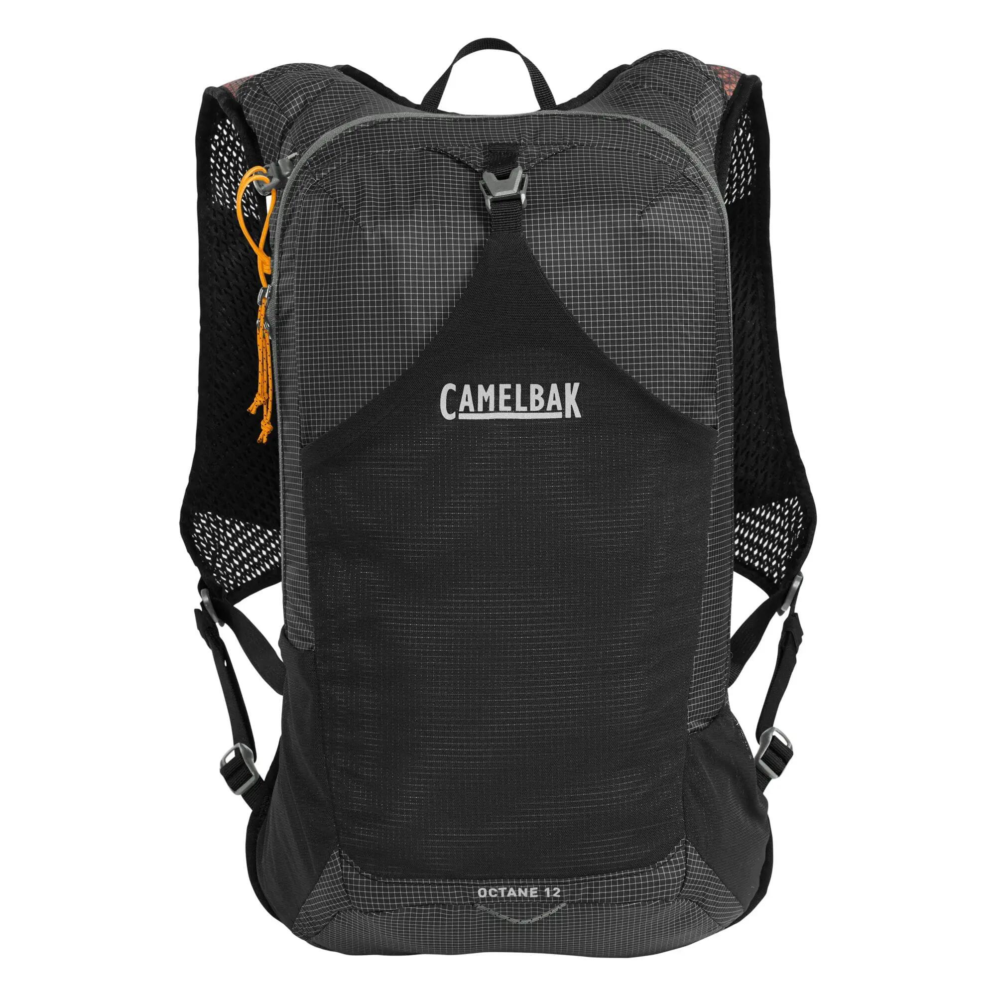 Rucsac Octane™ 12 Hydration Hiking Pack with Fusion™ Reservoir - Black/Apricot 7/7