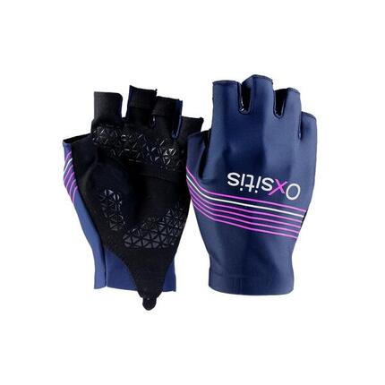 Mitaines de vélo Grip Bleu – L