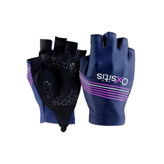 Mitaines de vélo Grip Bleu – L