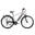 Vélo électrique homme Comfort Sport, 54 cm, 9 vitesses, argent