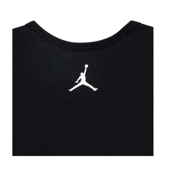 Tutina neonato nike air jordan flight romper nero