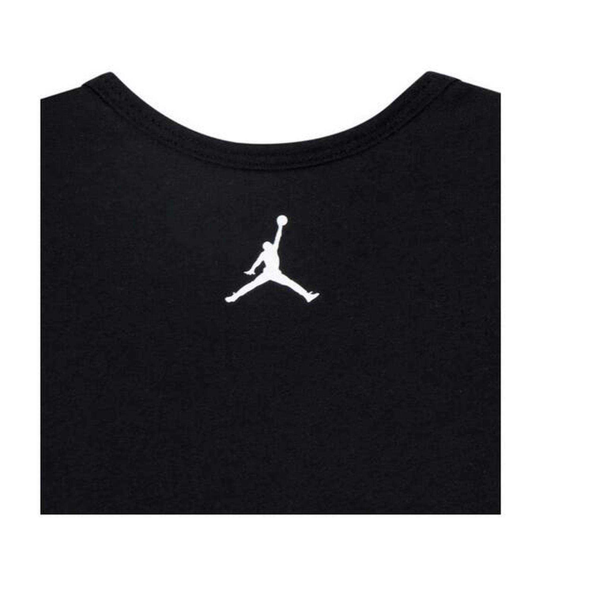 Tutina neonato nike air jordan flight romper - nero