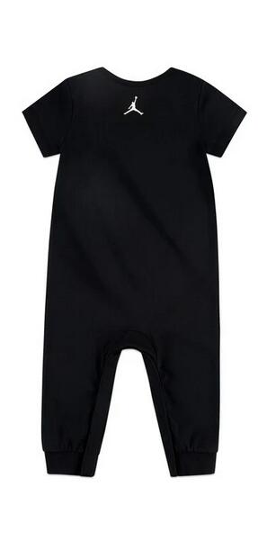 Tutina neonato nike air jordan flight romper - nero 2/4