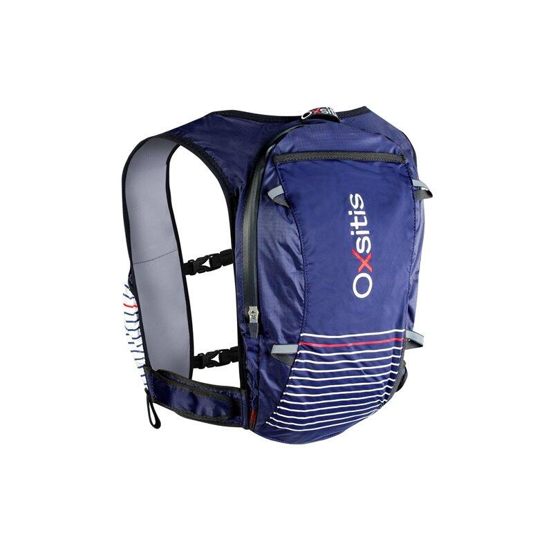 Oxsitis - Sac À Dos D'Hydratation 12l Pulse 12 Bbr  - S - Gilet De Running - Blanc|bleu|rouge - S - Decathlon