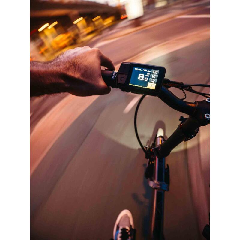 Bicicleta urbana Supra 4.0 Black lime | Rodas de 16" | Bateria 10.4Ah