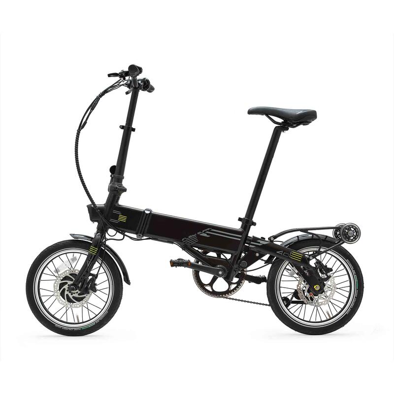 City-Elektrofahrrad Supra 4.0 Black lime | 16-Zoll-Räder | Batterie 10.4Ah