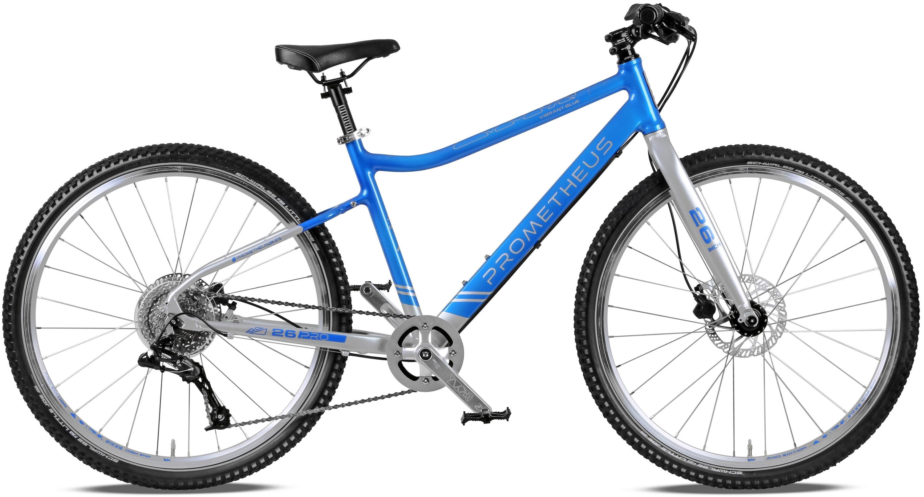 Kinderfahrrad 26 Zoll ab 10 Jahre Superleicht 9 Gang SRAM X5 Blau Silber 2/7