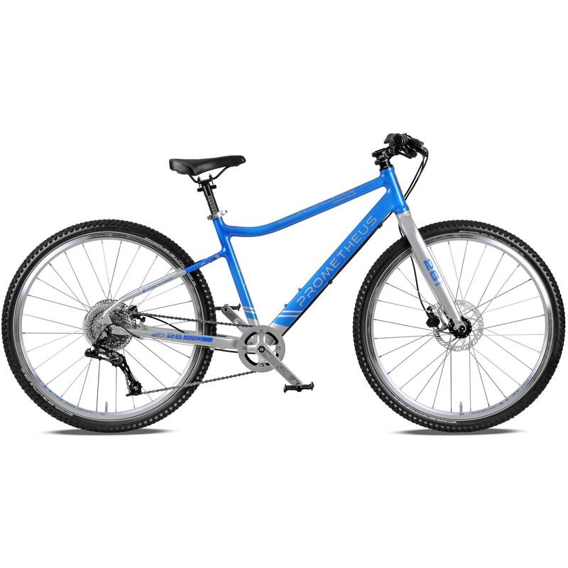 Kinderfahrrad 26 Zoll ab 10 Jahre Superleicht 9 Gang SRAM X5 Blau Silber