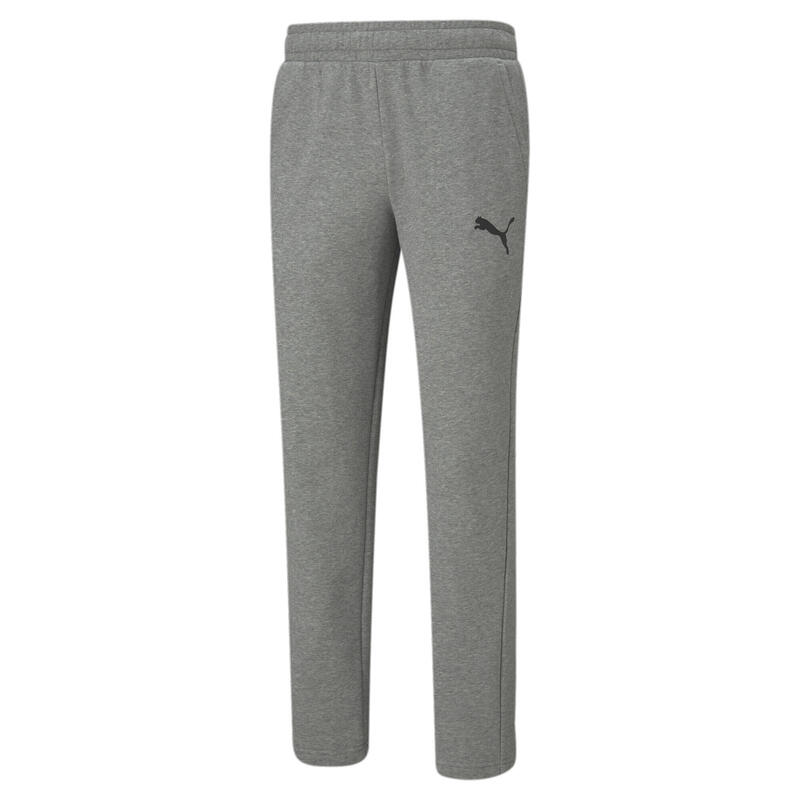 Pantaloni con logo Essentials uomo PUMA Medium Gray Heather Cat