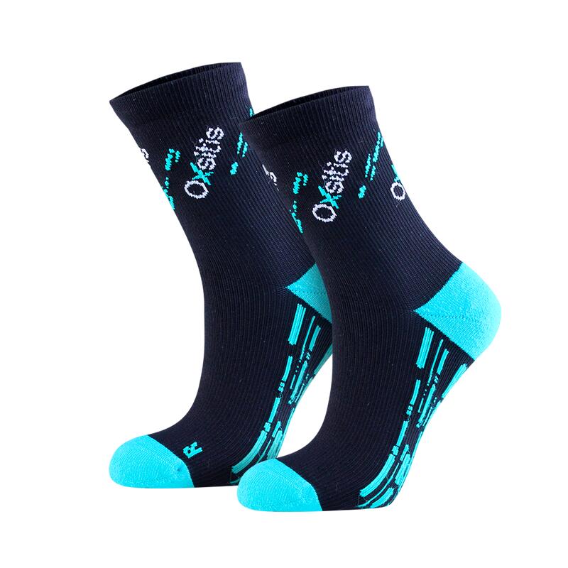 Chaussettes techniques polyvalentes Discovery Noir pour le trail