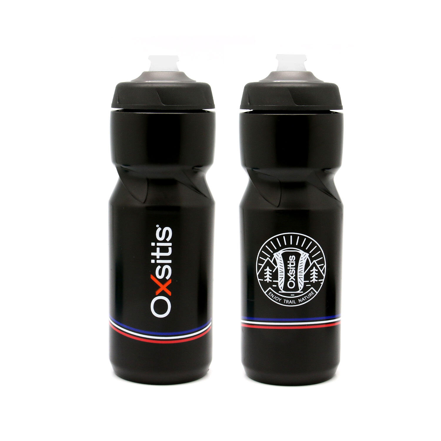 Bidon d'hydratation 800ml pro - Noir avec valve anti-fuite 2/3