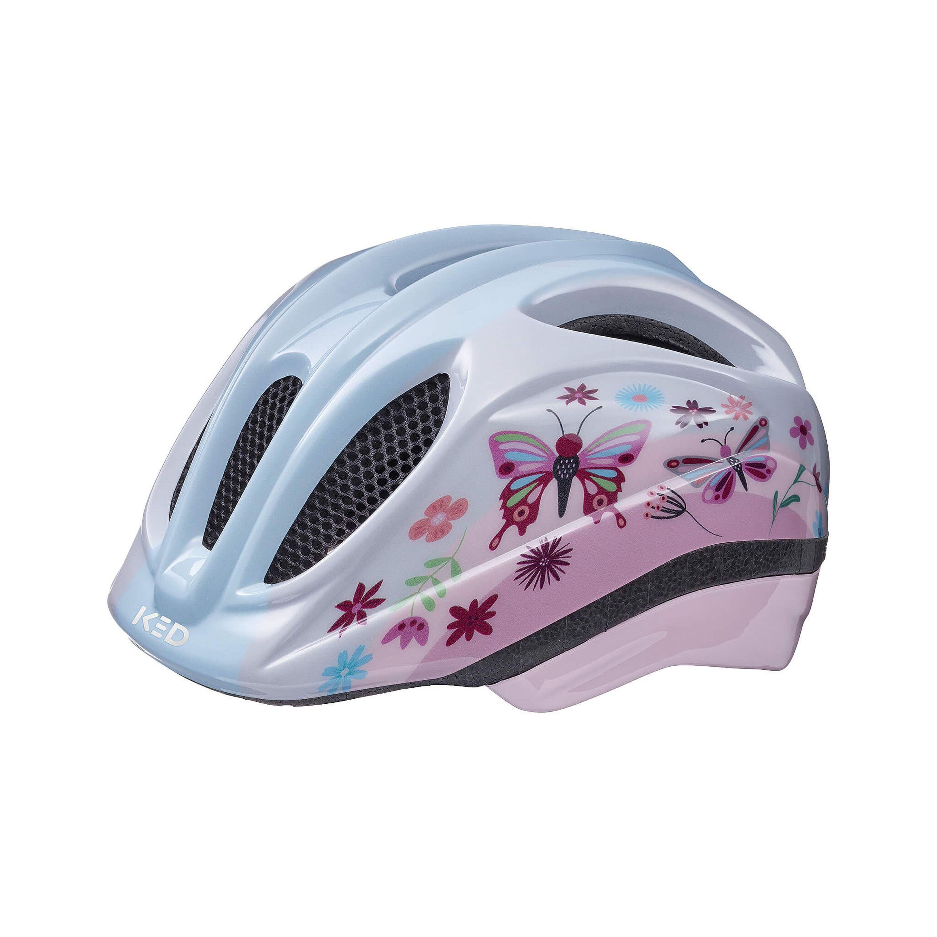 KED KED Casco per bambini  MEGGY II TREND, Butterfly Glossy