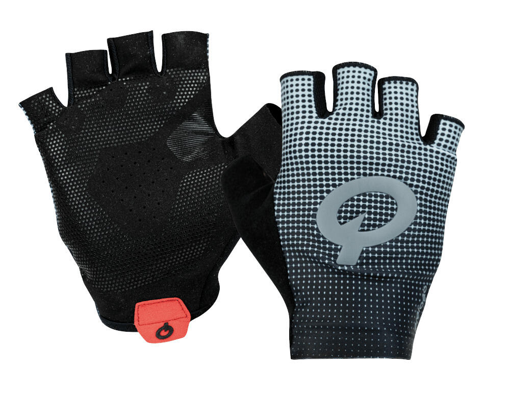 PROLOGO Guanti da bici Blend dita corte unisex nero/grigio 3/3