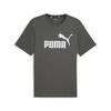 Camiseta Essentials Logo Hombre PUMA Mineral Gray