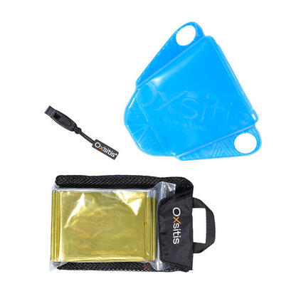 Kit de Survie - sifflet, couverture de survie, cup et pochette