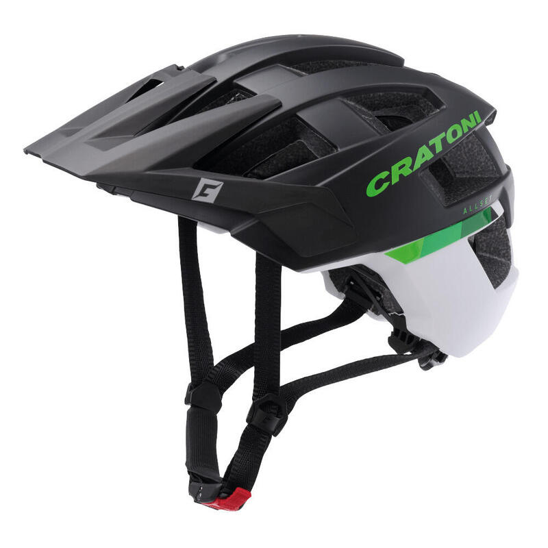 CRATONI MTB - Casque vélo AllSet noir/blanc mat