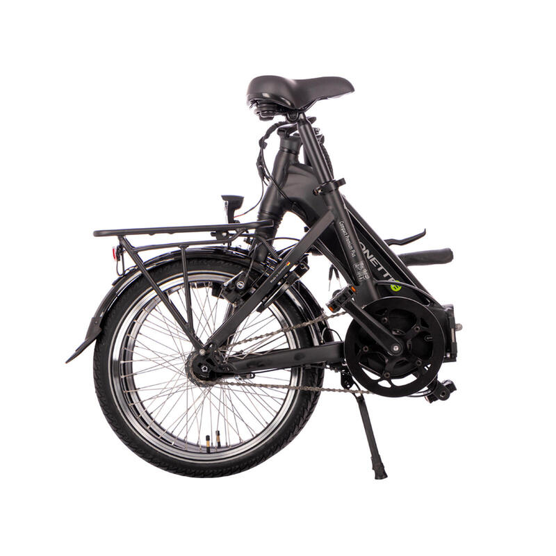 Vélo pliant électrique, Compact Premium Plus, moteur central, Nxs 7, noir