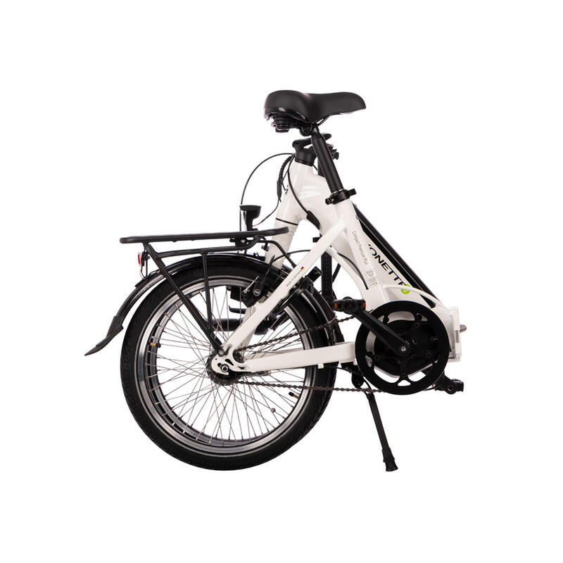 Elektrisches Faltrad, Compact Premium Plus, Mittelmotor, Nxs 7, weiß