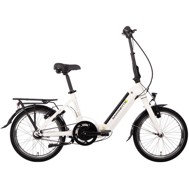 Vouw e-bike, Compact Premium Plus, midmotor, Nexus7, wit