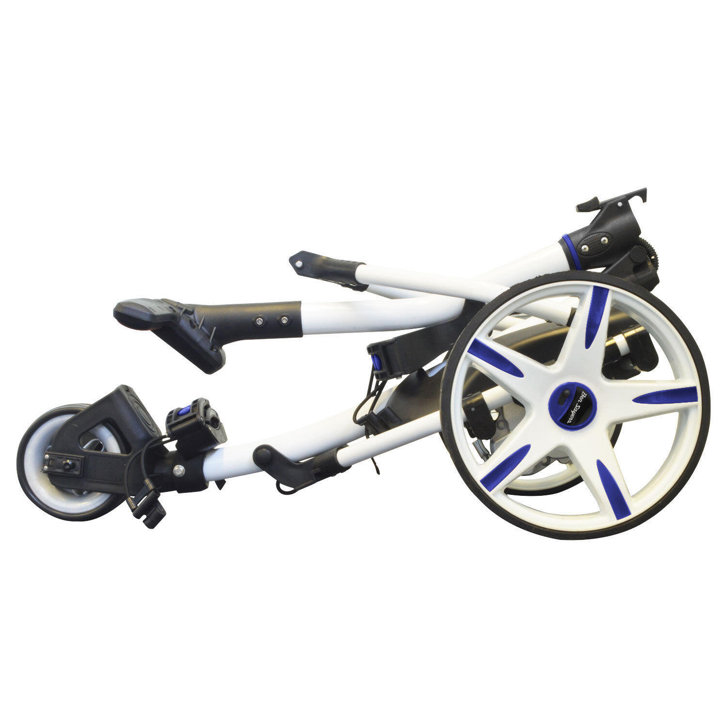 Ben Sayers 18-Hole Lithium Battery Trolley - White/Blue 2/7