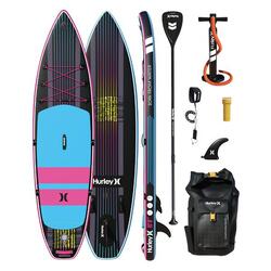 Ensemble de planche de paddle gonflable Hurley ApexTour Miami Neon 10'8"