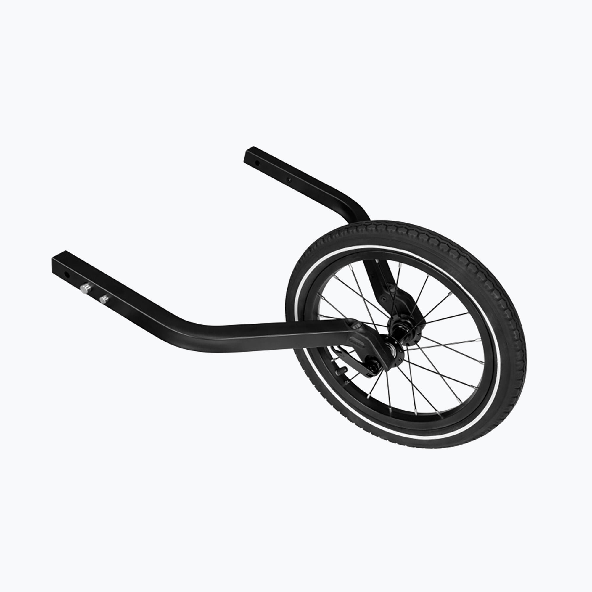 Qeridoo 14″ Joggerrad für Zweisitzer 2022Schwarz 2/2