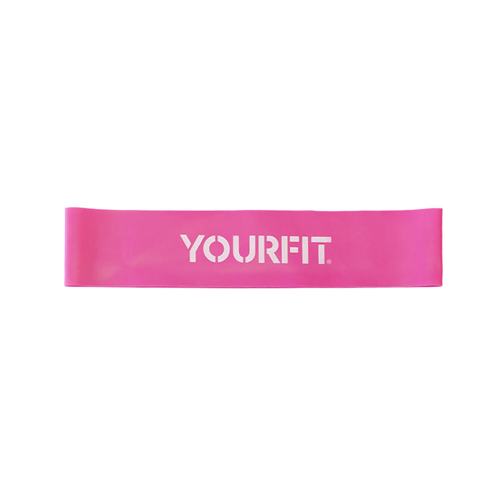 Yourfit - Mini Bande Élastique - Bande Élastique - Rose - No Size - Decathlon