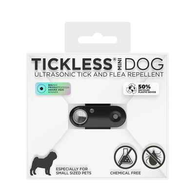 Tickless mini hond - zwart