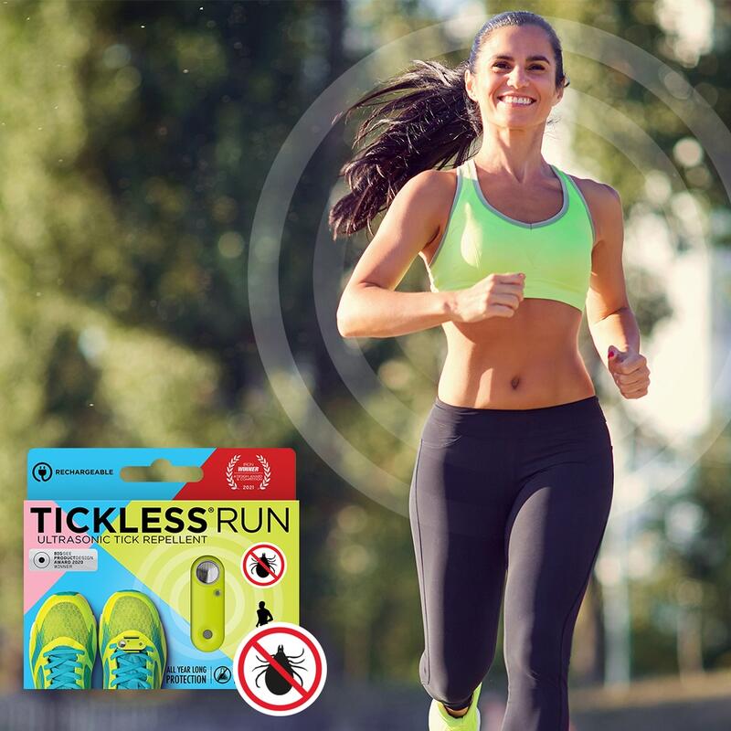 TICKLESS Running - Neon Geel