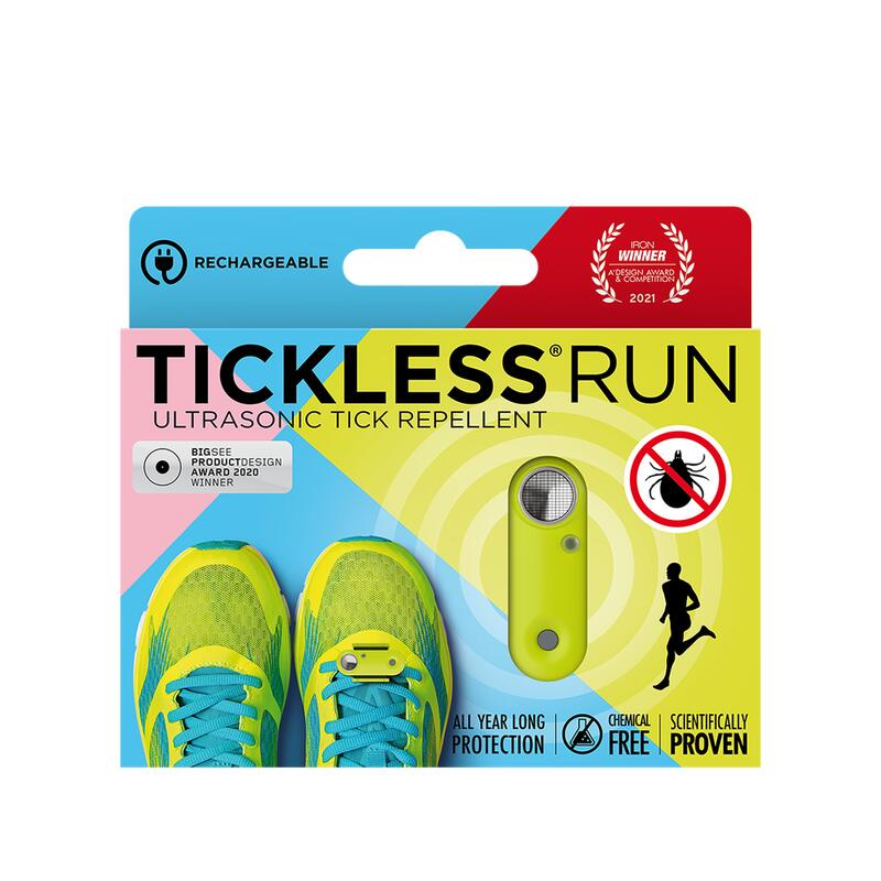 TICKLESS Running - Neon Geel