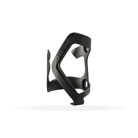 ALLOY BOTTLE SIDE CAGE (RIGHT) - BLACK/CLEAR