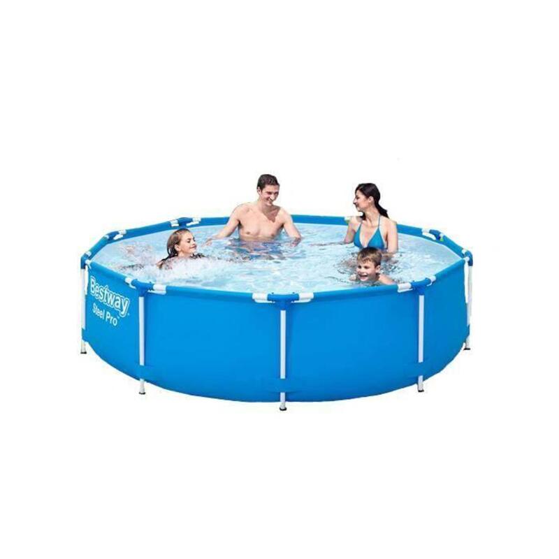 BESTWAY Piscine hors sol Steel Pro ronde 305 x 76 cm bleu clair